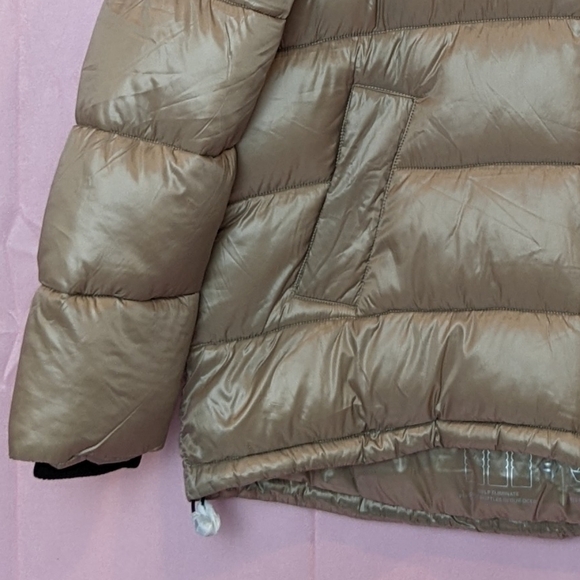 Point Zero Puffer Coat in Camel size XL - Picture 3 of 11
